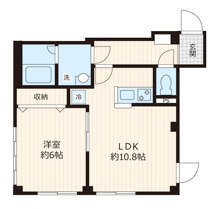 本駒込ウエストの間取り|間取りです。