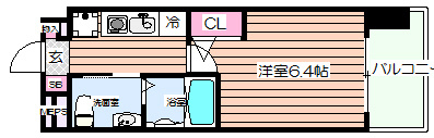 【間取り】 | エスリード野田阪神駅前