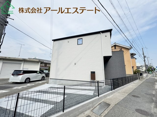 加古川市加古川町河原　　JR「加古川駅」徒歩11分の前面道路含む現地写真