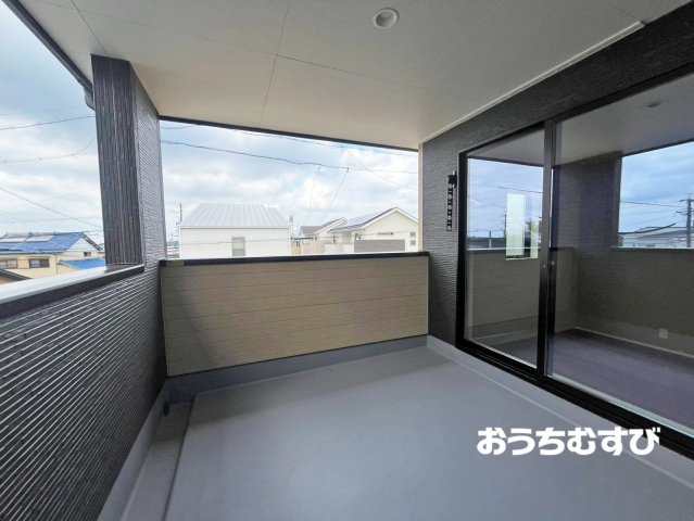 尾張旭市東大久手町第2(全3棟)のバルコニー