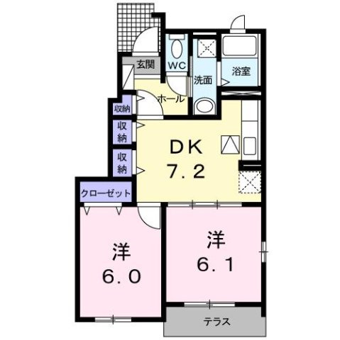 【間取り】 | ラゾーナ・Ｍ