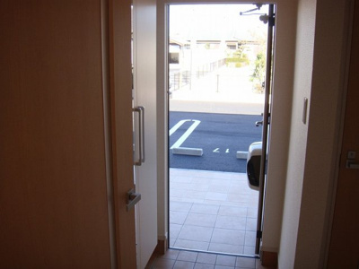 【玄関】 | ノースパークＢ | 毎日通る玄関はこちらです