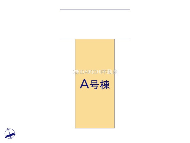 【区画図】 | 鶴ヶ島市鶴ヶ丘　ハートフルタウン　新築戸建　全1棟　A号棟