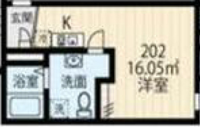 北区浮間３丁目の賃貸マンションの間取り