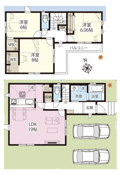 【間取り】 | 久喜市葛梅4期　新築戸建　全1棟　1号棟
