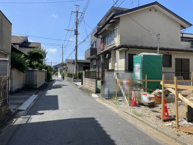 【前面道路含む現地写真】 | 久喜市葛梅4期　新築戸建　全1棟　1号棟