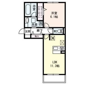 【間取り】 | ハイドンホーフ | お部屋の間取りです