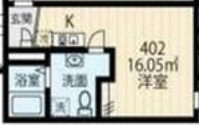 北区浮間３丁目の賃貸マンションの間取り