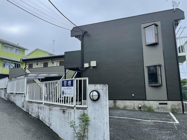 横浜市保土ケ谷区常盤台のアパートの外観