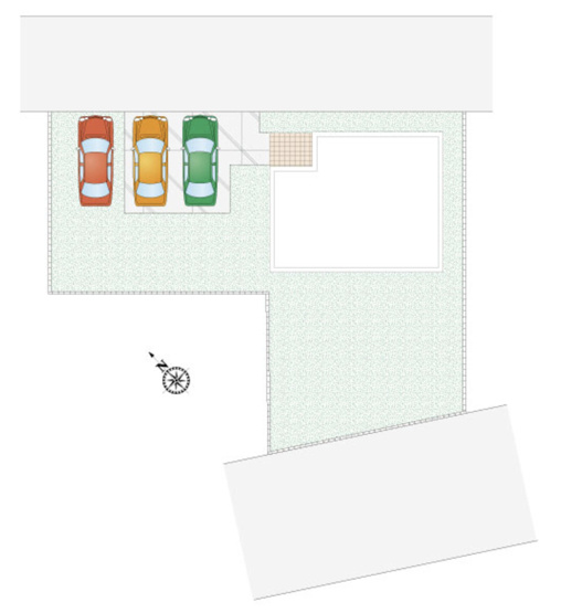 【外観パース】 | 久喜市菖蒲町菖蒲　新築戸建　全1棟　1号棟 | 1号棟