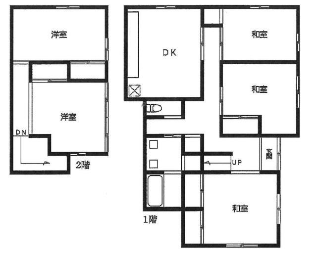 【間取り】 | 南埼玉郡宮代町和戸5丁目　中古戸建
