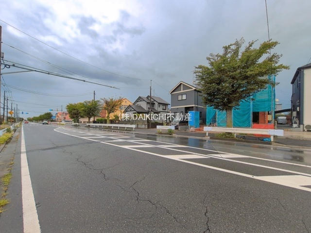 【前面道路含む現地写真】 | 久喜市三箇5期　新築戸建　全3棟　3号棟 | 8/27撮影
