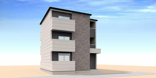ＫＥＩＡＩ　ＲＥＳＩＤＥＮＣＥ　北上尾Ⅳの外観パース