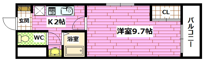 シャルマンSの間取り