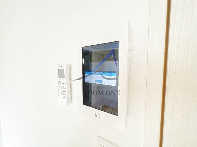 MK Residencyのセキュリティ|モニター付きインターホンです。