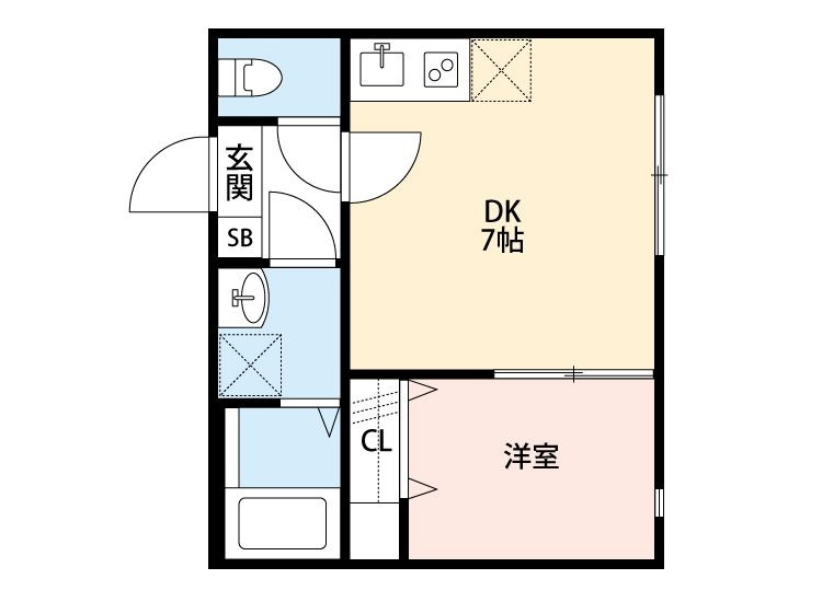 MK Residencyの間取り|間取りです。