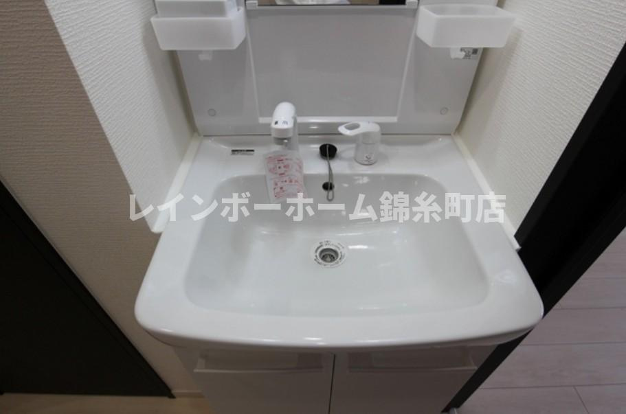ログリアの独立洗面台