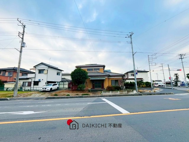 【前面道路含む現地写真】 | 久喜市菖蒲町菖蒲　中古戸建
