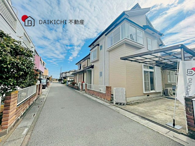 【前面道路含む現地写真】 | 久喜市小右衛門　中古戸建