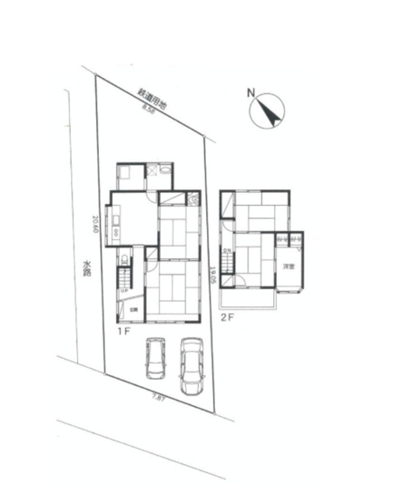 【間取り】 | 久喜市久喜東6丁目　中古戸建