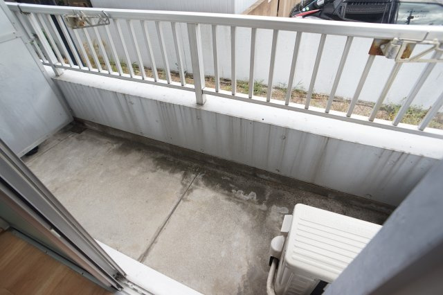 熊本市中央区大江１丁目の賃貸マンションのバルコニー