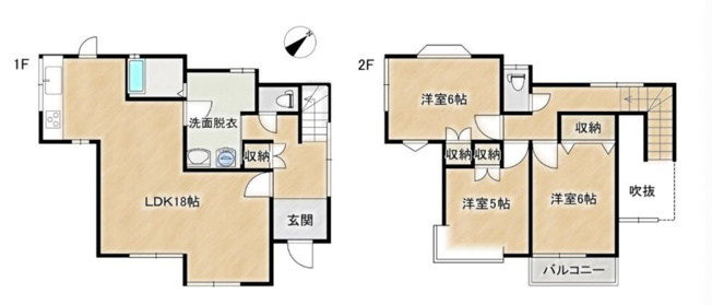 【間取り】 | 久喜市栗橋東6丁目　中古戸建