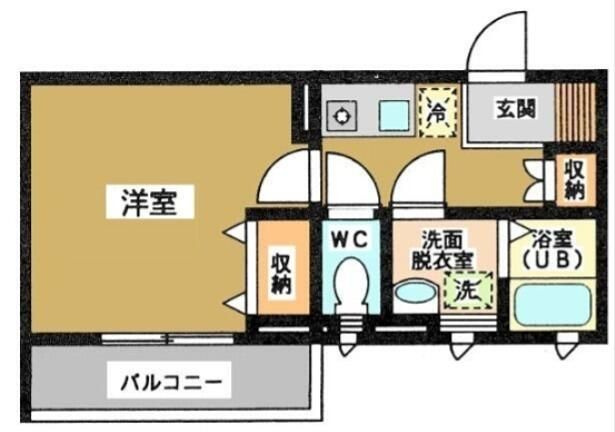 メゾンパークスの間取り