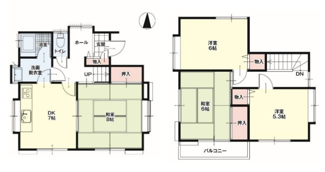 【間取り】 | KEM久喜市栗橋東1期　中古戸建