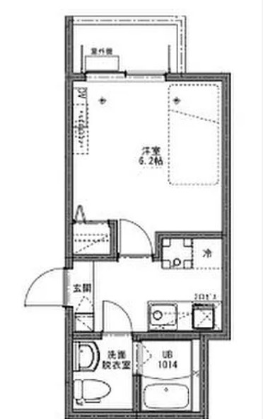  KEIAI RESIDENCE 西大宮の間取り