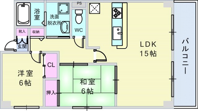 GMY千里園の間取り