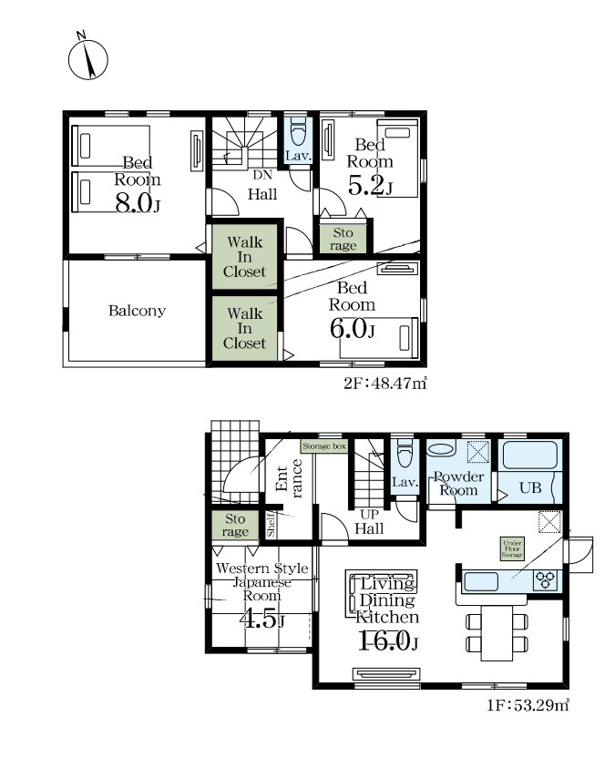 上尾市平方　2期　新築一戸建て　リーブルガーデン　02