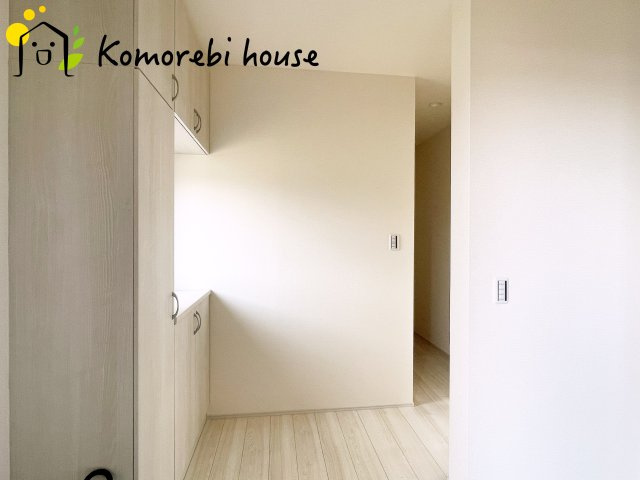 上尾市平方　2期　新築一戸建て　リーブルガーデン　02の収納|収納豊富です