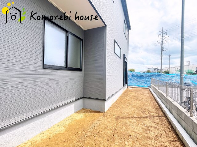 上尾市平方　2期　新築一戸建て　リーブルガーデン　02の庭|お庭でゆったりと過ごせます