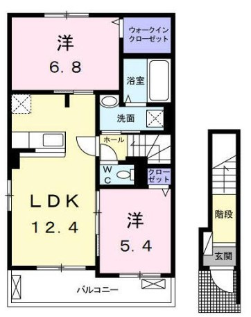 フェリーチェ船橋Ⅲの間取り