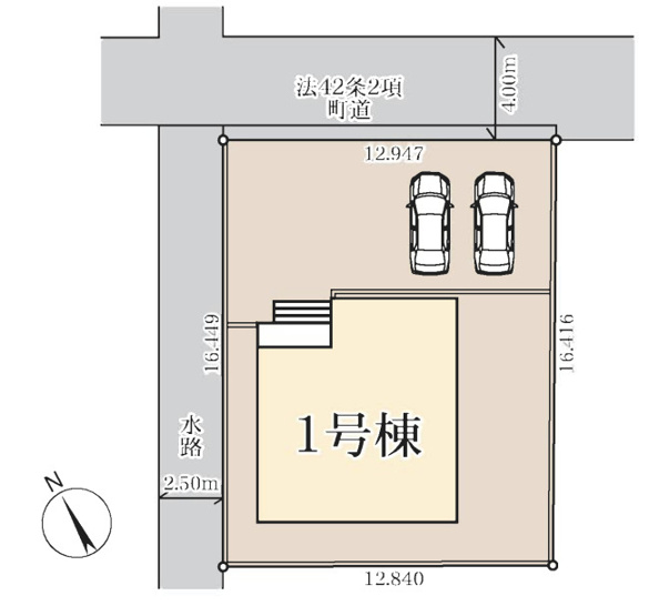 【区画図】 | 杉戸町清地　Livele Garden.S　新築戸建　全1棟　1号棟