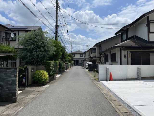 【前面道路含む現地写真】 | 宮代学園台2丁目　新築戸建　全1棟　1号棟