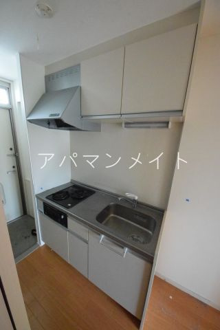 【キッチン】 | リバーサイドイズミ | ２口コンロ付き