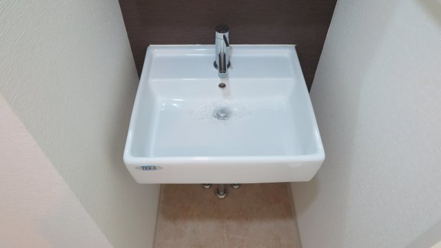 コンチネンタル難波東の洗面所