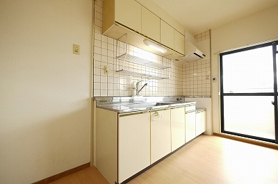 レジデンス平福のキッチン|※写真は別の部屋のものです。