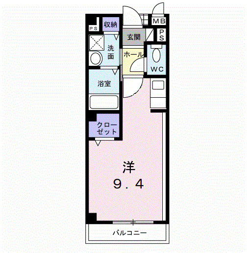 サンパティークの間取り