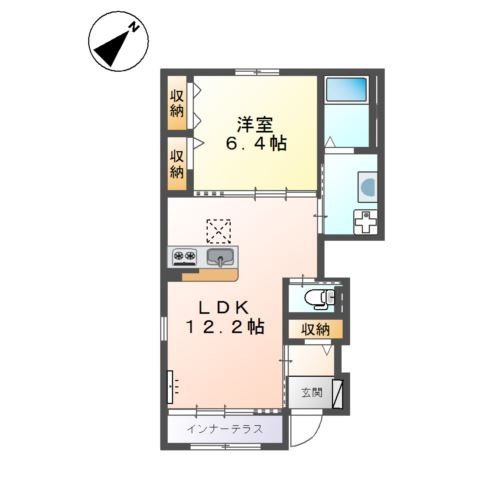 ユニヴァリィ　コンフォートの間取り