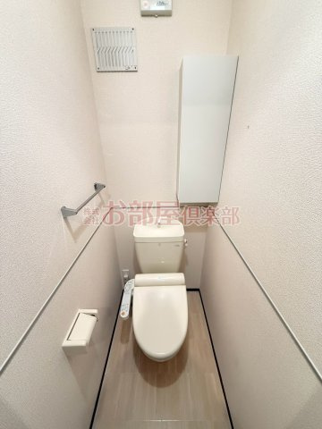 ビエント A棟のトイレ|コンパクトで使いやすいトイレです