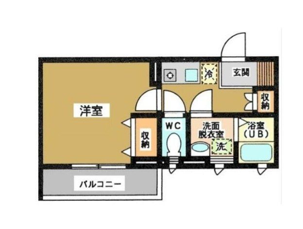 メゾンパークスの間取り