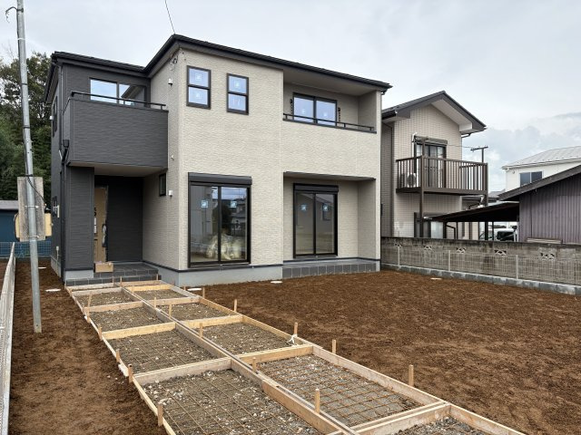 【外観】 | 杉戸町下高野第6　Livele Gardebn.S　新築戸建　全3棟　3号棟 | 9/15撮影
