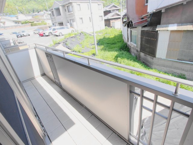 エーデルシャーメゾン　D棟のバルコニー