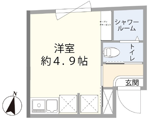 アスパイア新宿の間取り