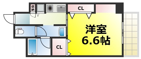 【間取り】 | エル・セレーノ九条 仲介手数料無料