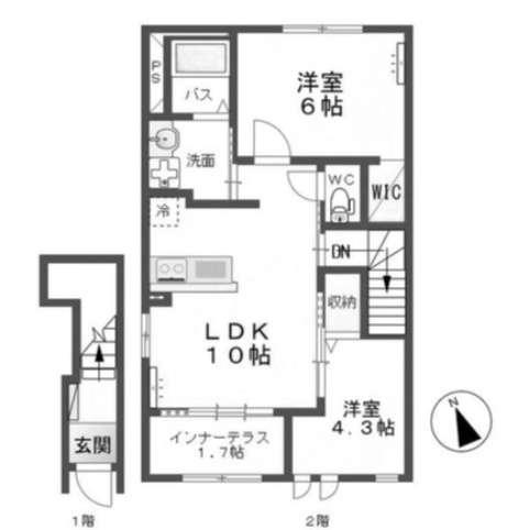 【間取り】 | エトワールⅡ