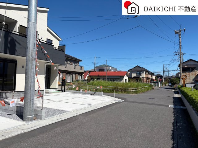 【前面道路含む現地写真】 | 宮代町川端　Livele Garden.S　新築戸建　全14棟　11号棟