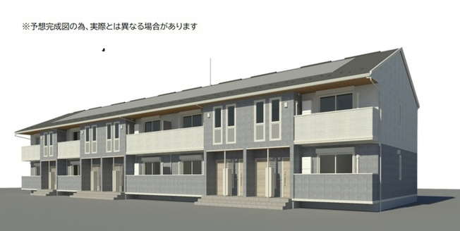 【外観】 | Ｄブルー・東城南 | 完成予想図